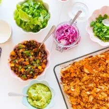 Pulled Salmon med goda tillbehör