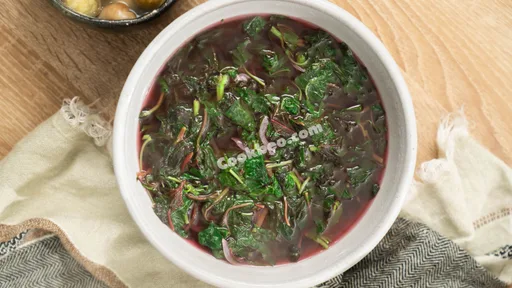 Soupe aux épinards