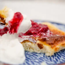 Ostkaka med keso - enkelt och proteinrikt