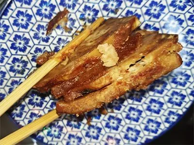 Cerdo frito con malanga
