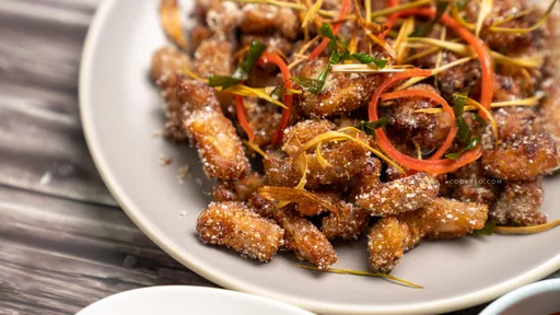 Sụn gà rang muối