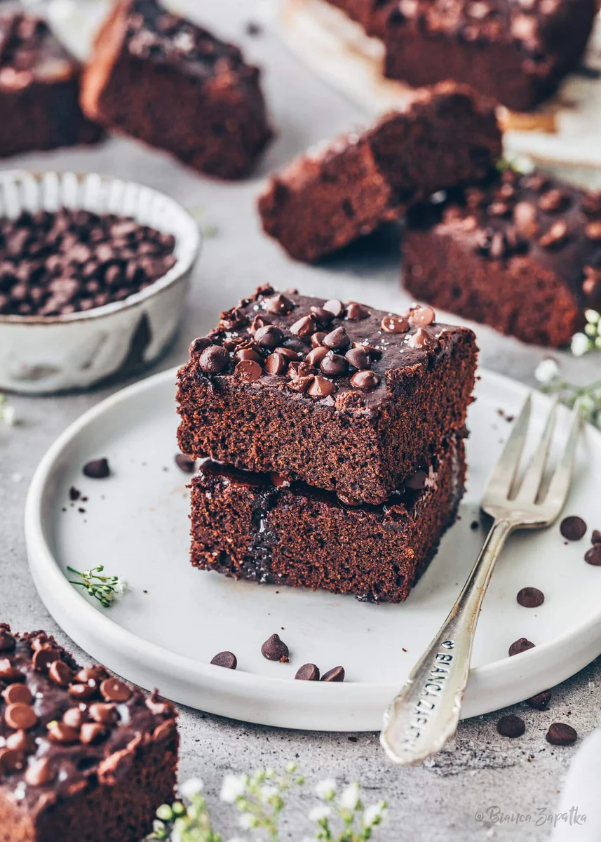 Gesunde Brownies - Vegan, Glutenfrei & Einfach