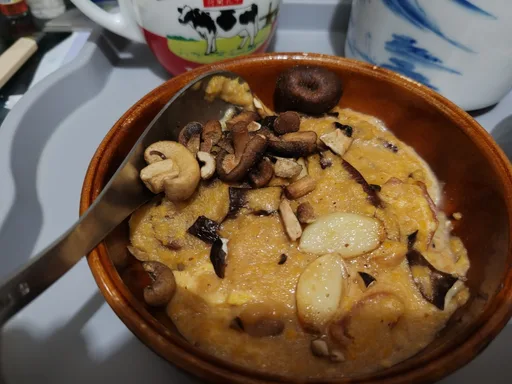 Porcini Millet Rice
