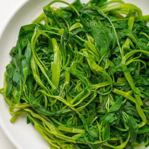 Rau muống luộc