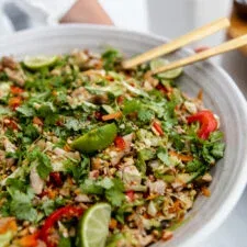 Turkey salad (Kalkonsallad)