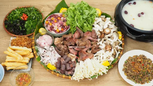 Lẩu cháo chim