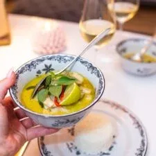 Gaeng Keow Wan Gai (Kyckling i grön Curry)
