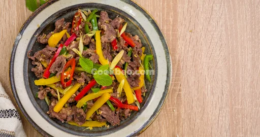Bò xào sả ớt