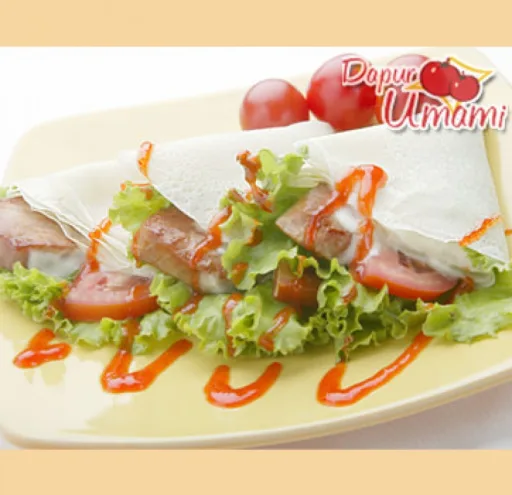 Crepés de atún con mayonesa