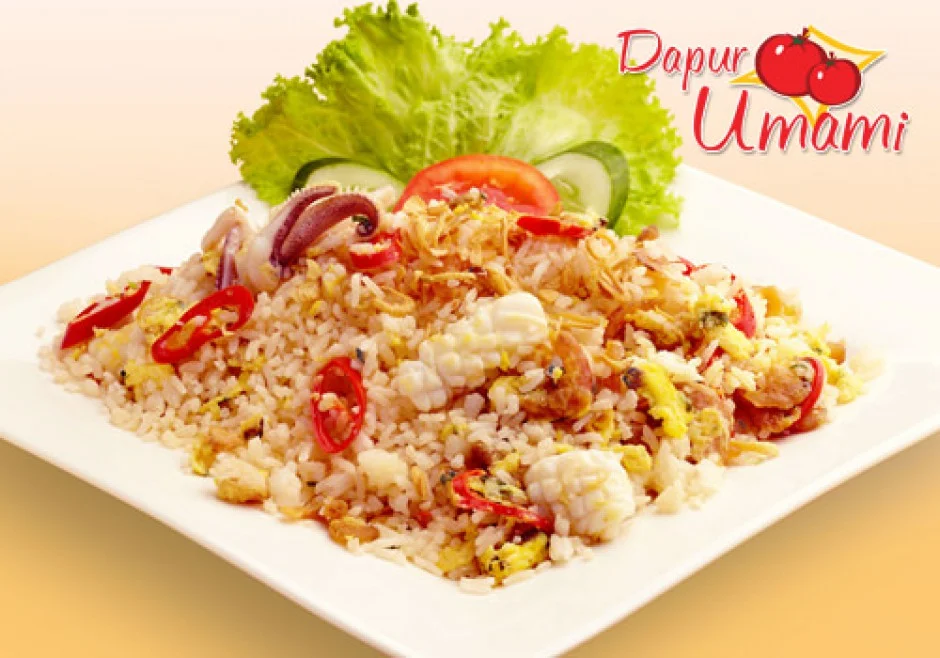 Seafood fried rice