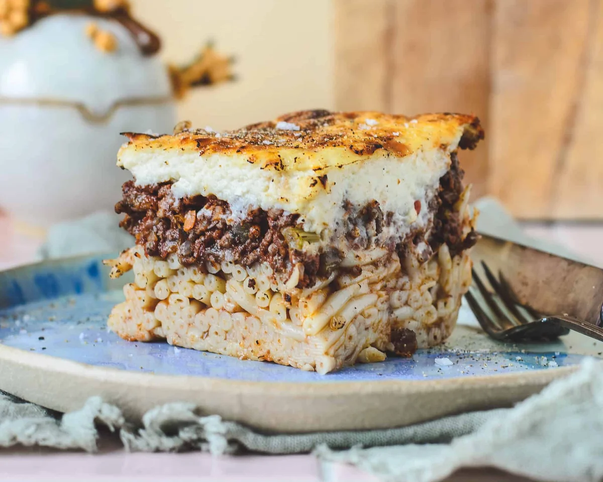 Pastitsio – Greek lasagne