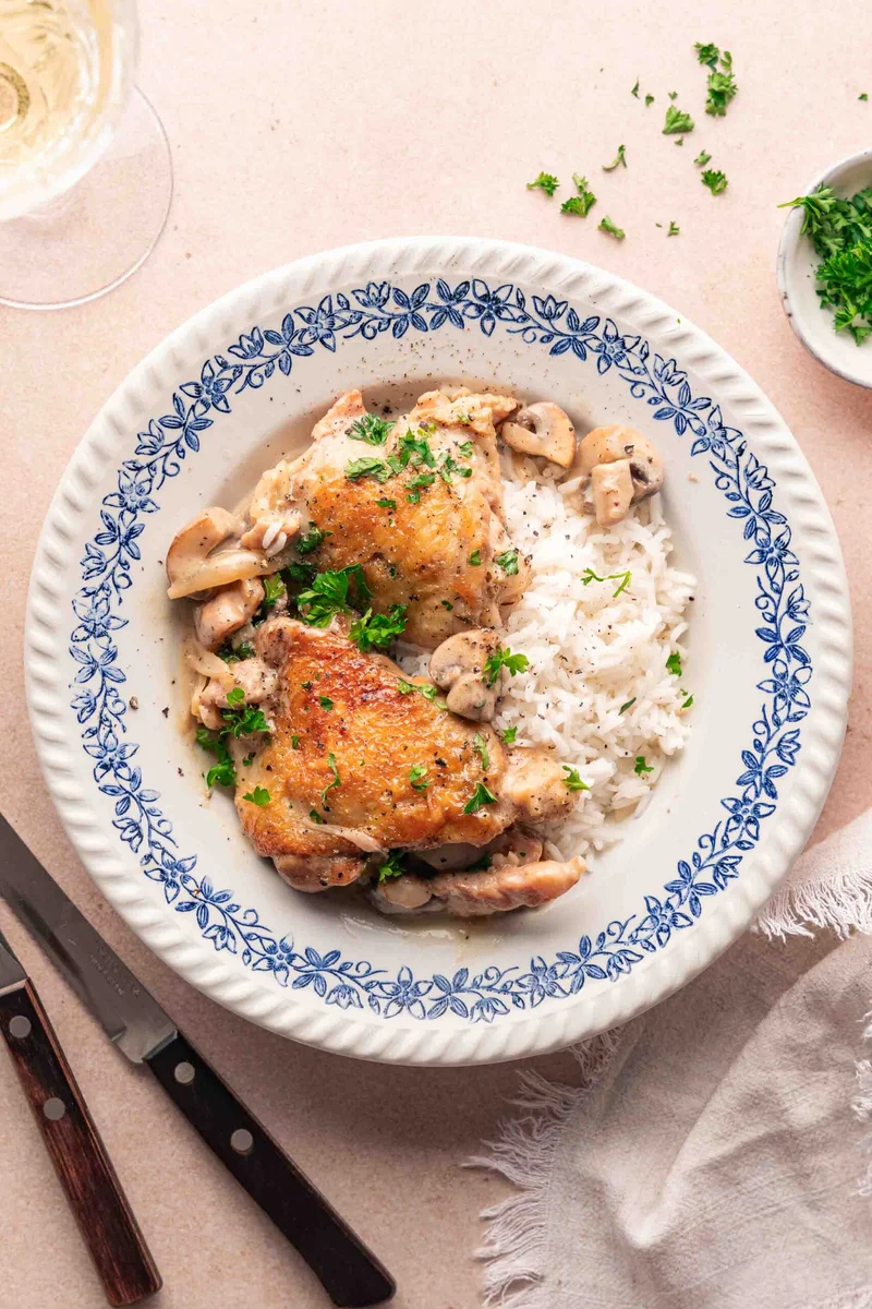Coq au Vin Blanc