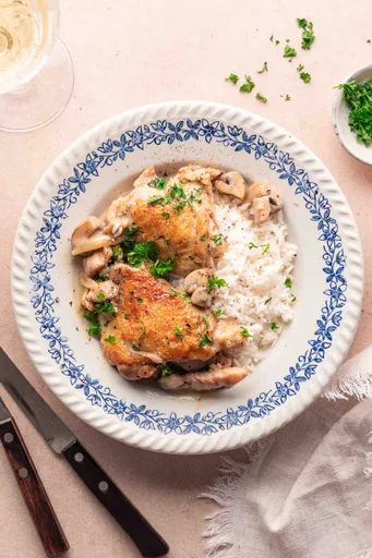 Coq au Vin Blanc