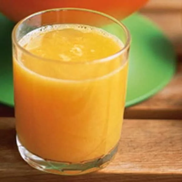 Smoothie orange mangue