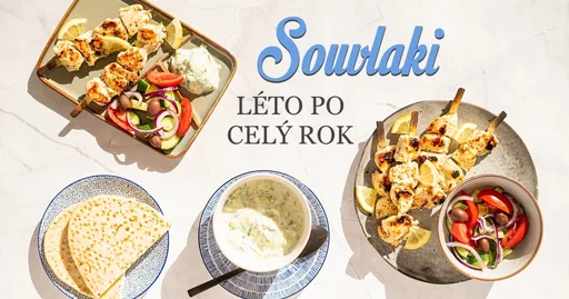 Kuřecí souvlaki