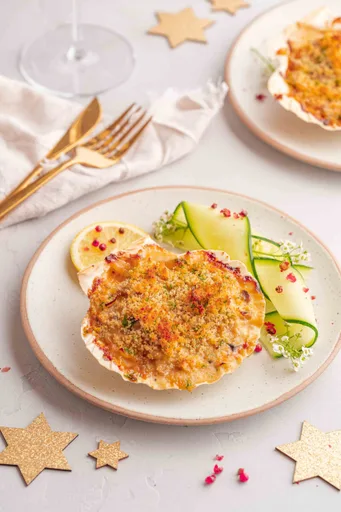 Coquilles Saint-Jacques gratinées, la recette traditionnelle