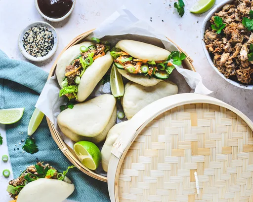 Bao: panecillos rellenos al vapor