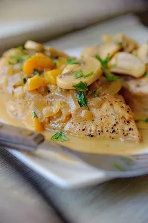 Pollo a la Marsala