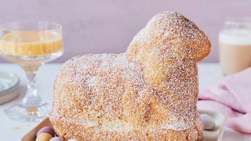 Osterlamm mit Eierlikör – sooo saftig!
