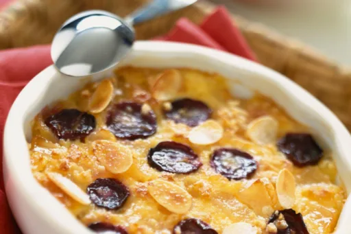 Clafoutis de uvas