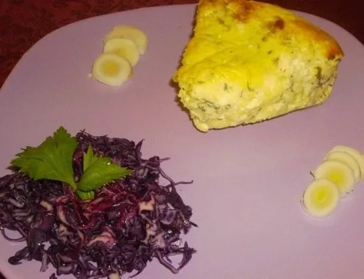 Flan de courgettes