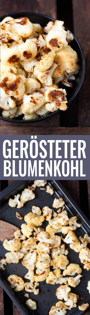 Gerösteter Blumenkohl mit Soja-Ingewersauce