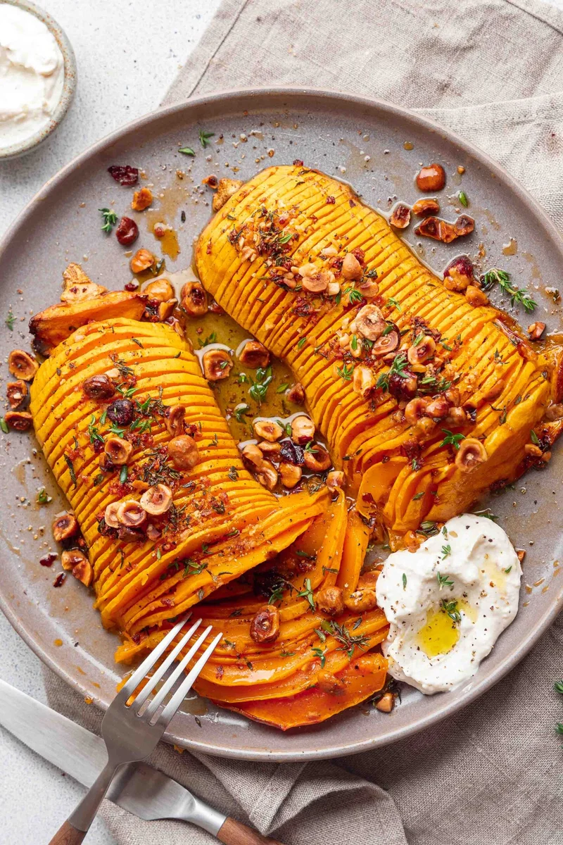 Butternut rôti au four (recette facile et rapide)