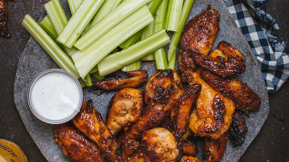 Honey Garlic Chicken Wings