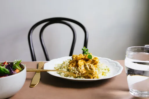 Kyckling i currysås - till Alice, min syster