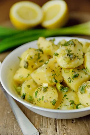 Frisse aardappelsalade