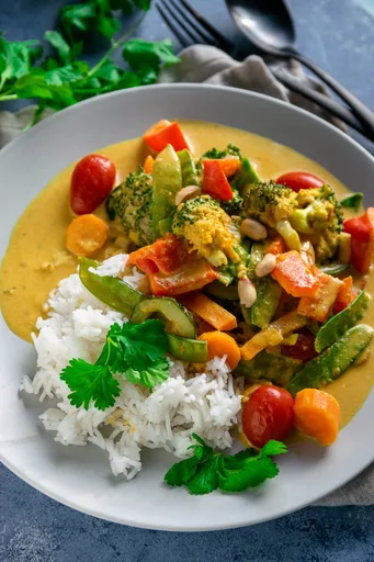 Erdnussbutter-Curry