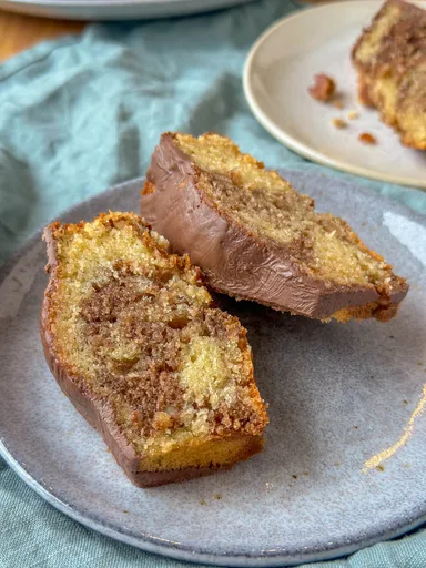 Zimt Swirl Rührkuchen mit Buttermilch