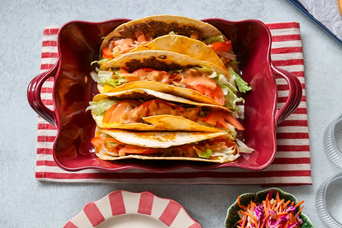 Cheeseburger wrap