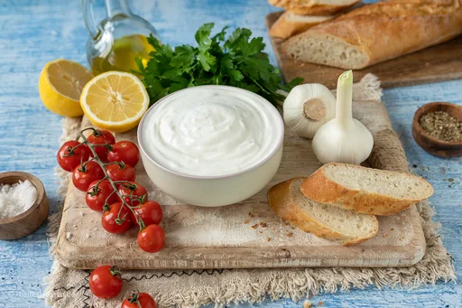 Aioli ohne Ei mit Milch - in 5 Minuten fertig