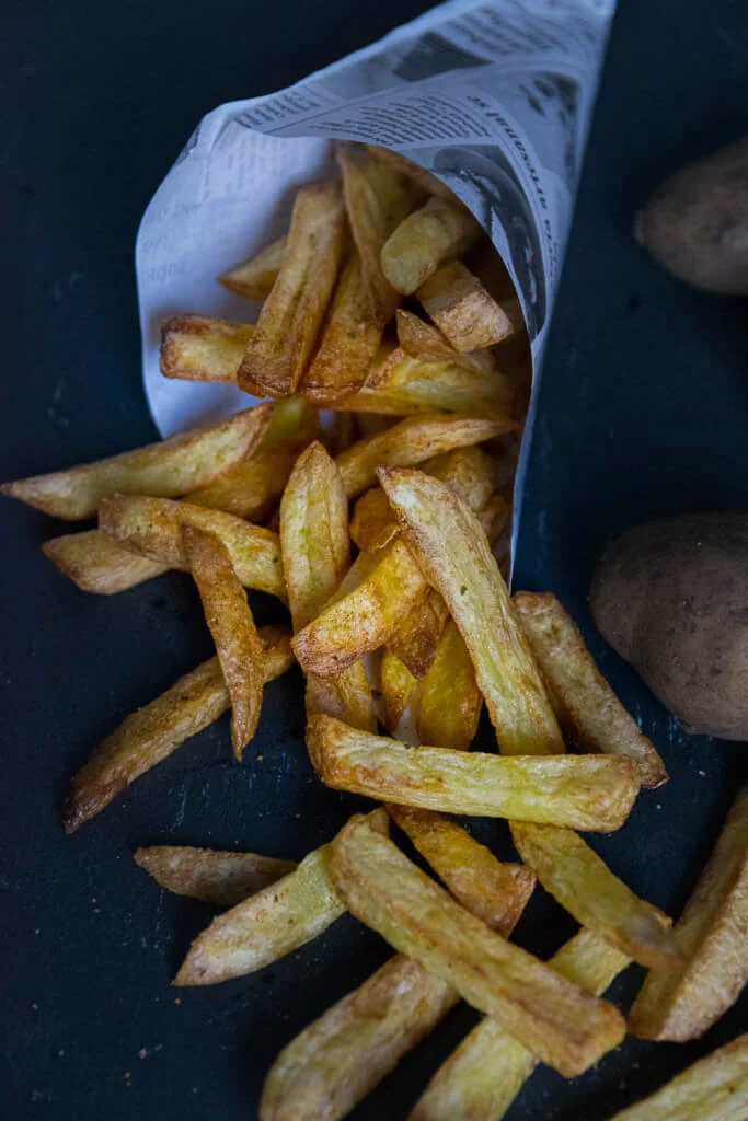 Fettfreie knusprige Pommes mit dem Philips Airfryer