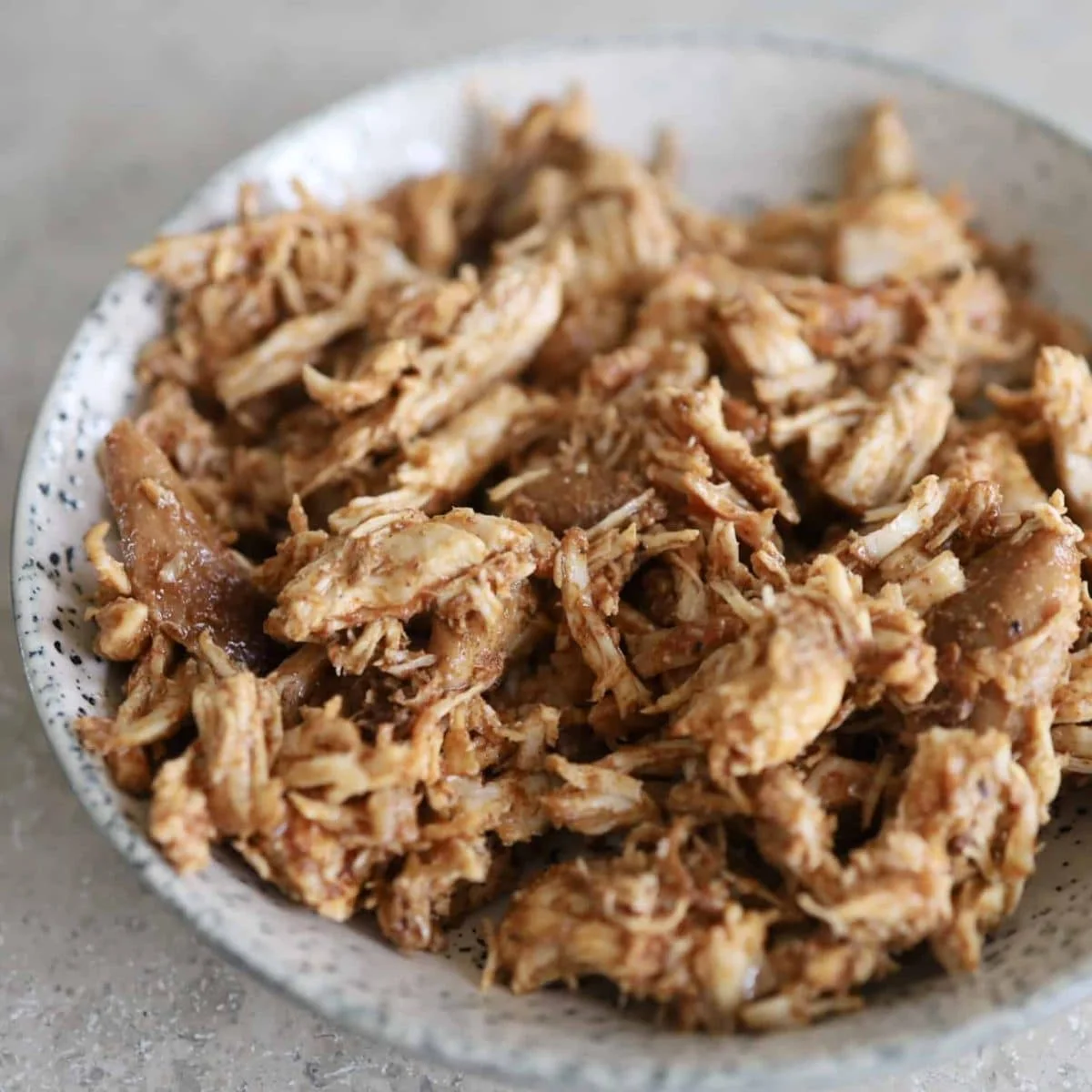 Poulet effiloché à l’air fryer
