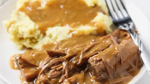 Easy Pot Roast with Gravy