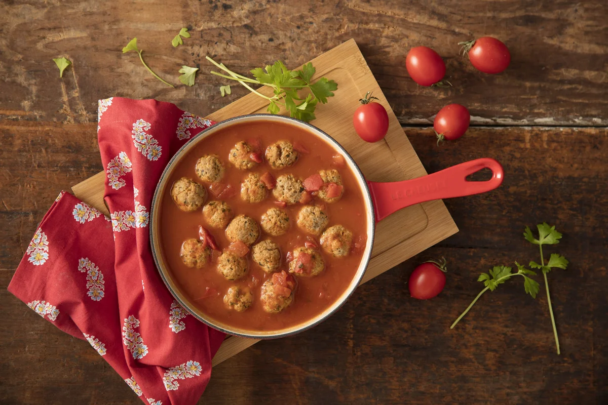 Almôndegas ao Molho de Tomate