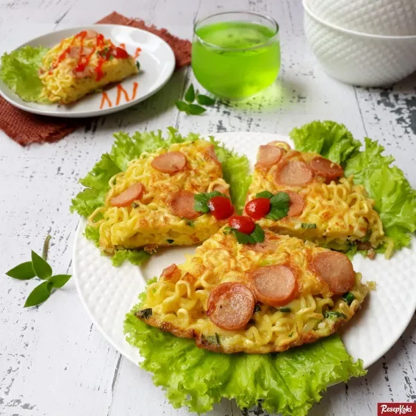 Resep Omelet Mie