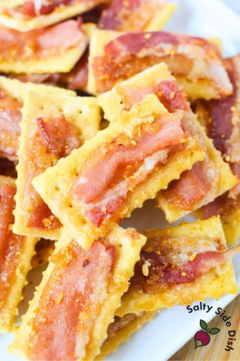 Galletas con tocino caramelizado