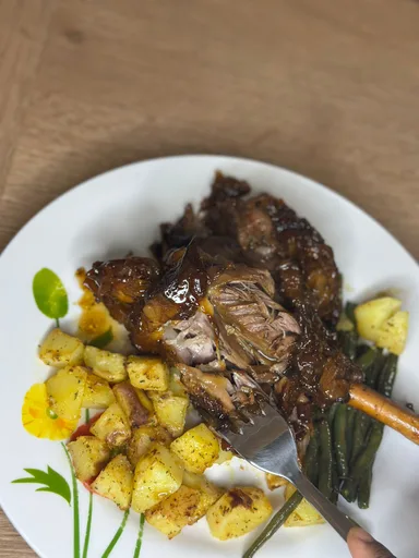Receta de jarrete de cordero