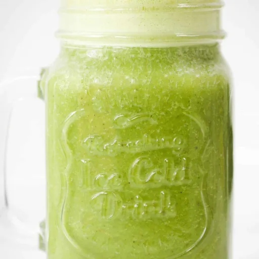 Batido de plátano y matcha