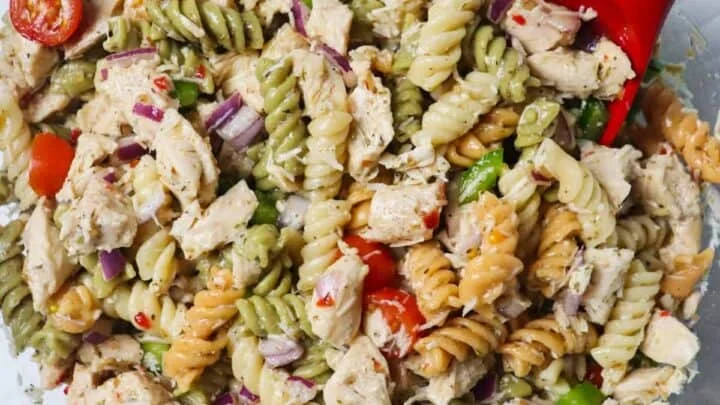 Instant Pot Italian Chicken Pasta Salad
