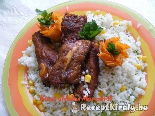 Costillas de cerdo asadas