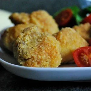 Baked Chicken with Bread Crumbs and Caciocavallo Cheese