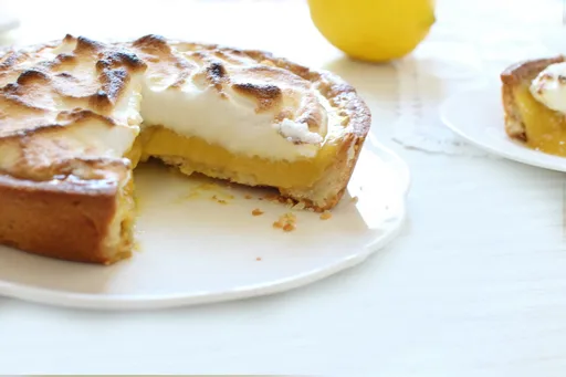 Tarta de limón merengada fácil
