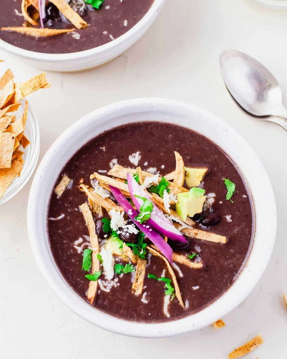 Instant Pot Black Bean Soup