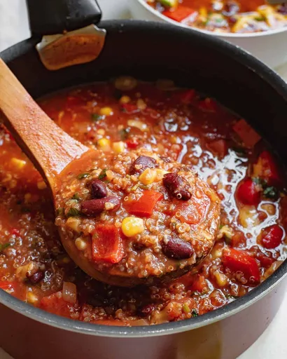 Sopa de verduras mexicana