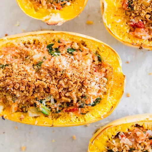 Twice Baked Spaghetti Squash