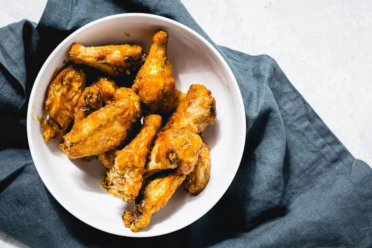 Air Fryer BBQ Chicken Wings